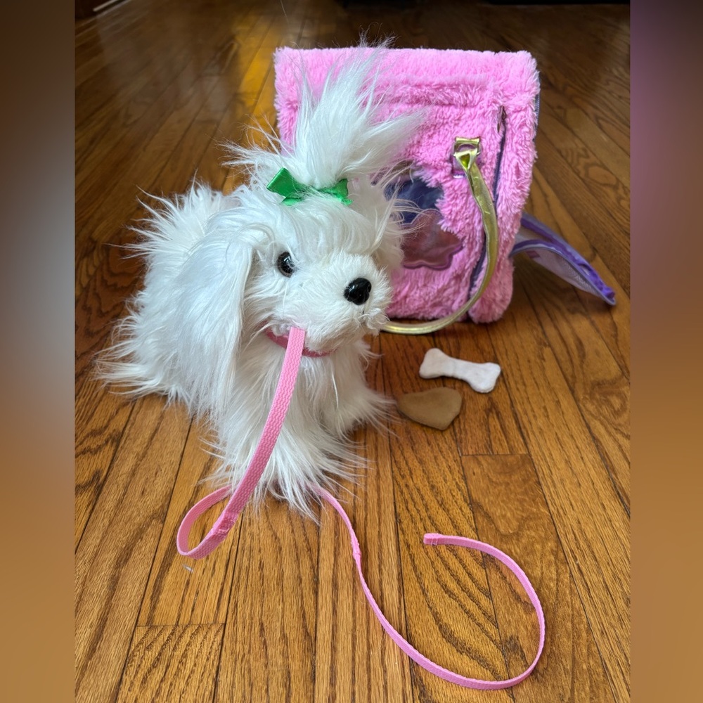 Kid’s Pucci Pup w/ Carrying Case and Plush Dog Treats